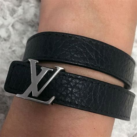 Louis Vuitton leather bracelets